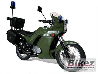 2008 Jawa-CZ 350 Police photo